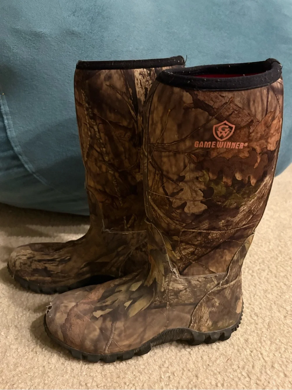 Women or Men’s Camo Hunting Boots - Brown/Green
